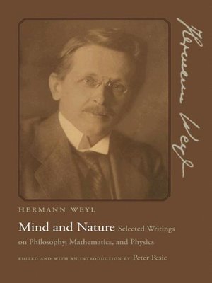 cover image of Mind and Nature